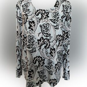 Chico’s paisley XL sweater
